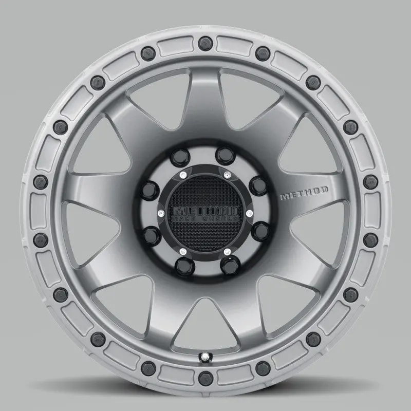 Method Mr317 Matte Titanium Off-Road Wheel – 18X9 Inches, +18Mm Offset, 8X180Mm Bolt Pattern, 130.81Mm Center Bore 1