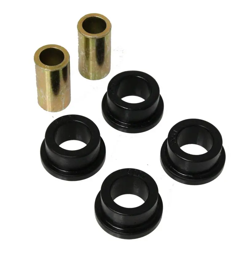 Energy Suspension Universal Flange-Type Link Bushings – Black, 1.140" Od × 0.75" Id × 0.5" Bolt Diameter 1