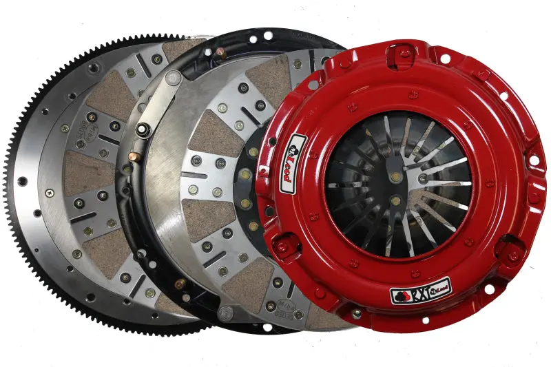 Mcleod Rst Twin-Disc Clutch Kit For Ford Modular Engines – 164-Tooth Flywheel, 26-Spline Input Shaft, Steel Flywheel Included 1
