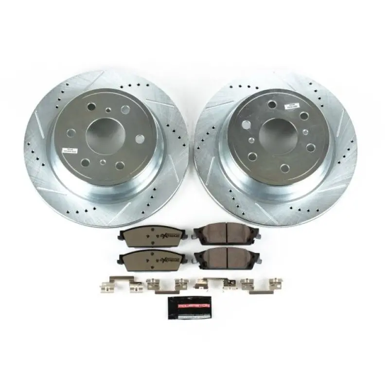 Power Stop Z36 Truck & Tow Brake Kit – Rear, For 2015–2019 Cadillac Escalade 1