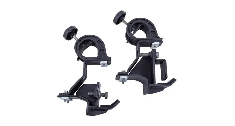 Rhino-Rack Pioneer High-Lift Jack And Shovel Mounting Bracket Kit 1
