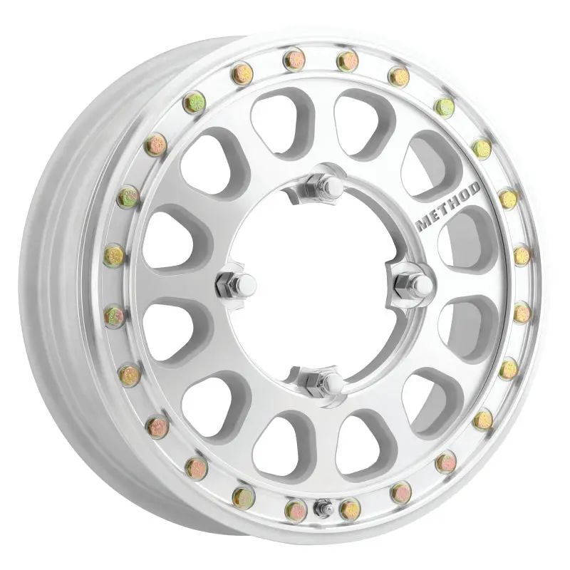 Method Mr401-R Utv Beadlock Wheel: 15X5 Inches, 4X156 Bolt Pattern, 5+0 Offset, Raw Machined Finish 1