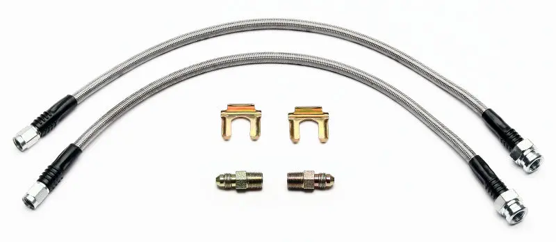 Wilwood Flexline Brake Hose Kit – Front Axle For 1995–1998 Nissan 240Sx With Fsl4 Calipers 1