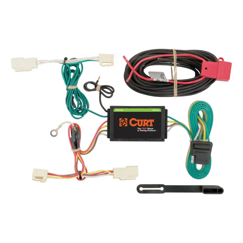 Curt Custom 4-Way Flat Trailer Wiring Harness For 2015–2019 Subaru Legacy 1