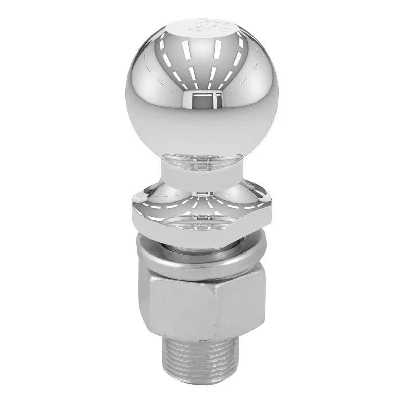 Curt Chrome Trailer Ball – 2-5/16" Diameter, 1-1/4" X 2-5/8" Shank, 15,000 Lb Capacity 1