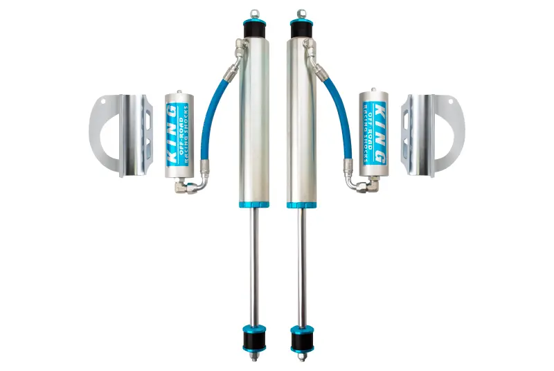 King 2.5-Inch Remote Reservoir Front Shocks For 1989–1997 Toyota Land Cruiser 80 (0–2 Inch Lift) 1