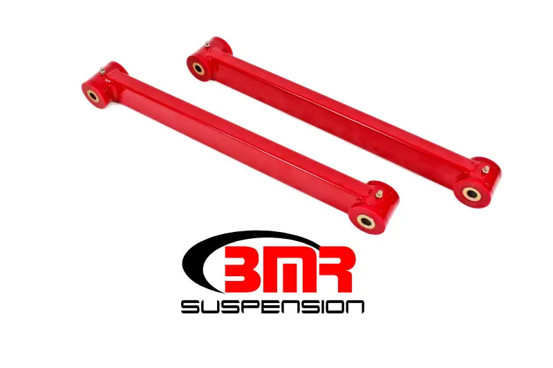 Bmr Non-Adjustable Boxed Lower Control Arms With Polyurethane Bushings – Red Finish, Fits 2005–2014 S197 Mustang 1