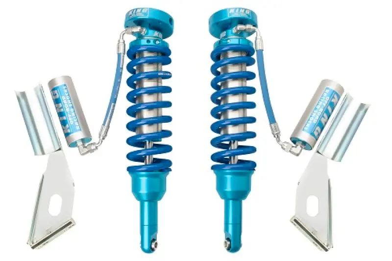 King Shocks Remote Reservoir Coilovers – 2.5-Inch Front Pair For 2011–2015 Toyota Hilux 1