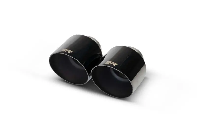 Remus 2019 Toyota Gr Supra 115Mm Angled Stamped Black Chrome Tail Pipe Set 1