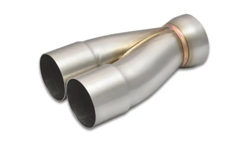 Vibrant Performance 2-1 Stainless Steel Merge Collector – 2.5" Inlet, 3" Outlet Od (Slip-Over Fit), Sold Separately 1