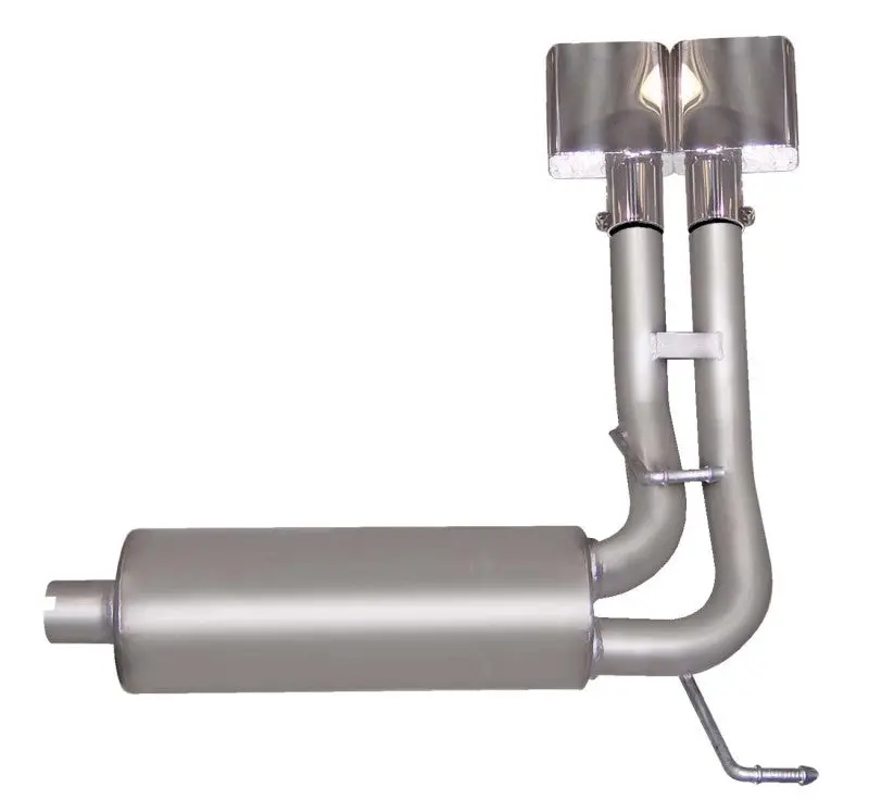 Gibson Super Truck Stainless Steel Cat-Back Exhaust System For 2002–2005 Dodge Ram 1500 Slt 4.7L 1