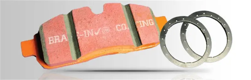 Ebc Extra Duty Front Brake Pads For 2008–2012 Lexus Lx570 (5.7L) 1