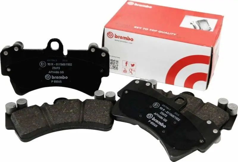 Brembo Nao Ceramic Brake Pads – Rear, Oe-Equivalent For 1999–2008 Porsche 911, 1997–2008 Boxster, And 2010–2012 Boxster 1