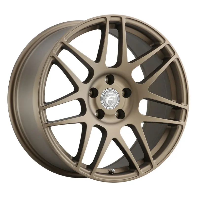 Forgestar F255 Alloy Wheel – 20X9.5 Inches, 5X114.3Mm Bolt Circle, +27Mm Offset, Satin Bronze Finish 1