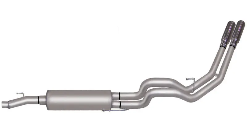 Gibson Aluminized Cat-Back Dual Sport Exhaust System For 2009–2010 Ford F-150 Xlt 4.6L 1