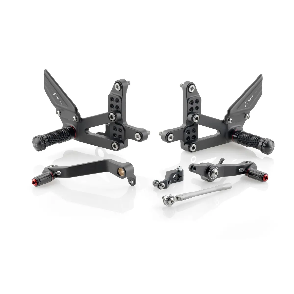 Rizoma Rrc Adjustable Rearset Kit For Mv Agusta F3 675 And Brutale 800 1